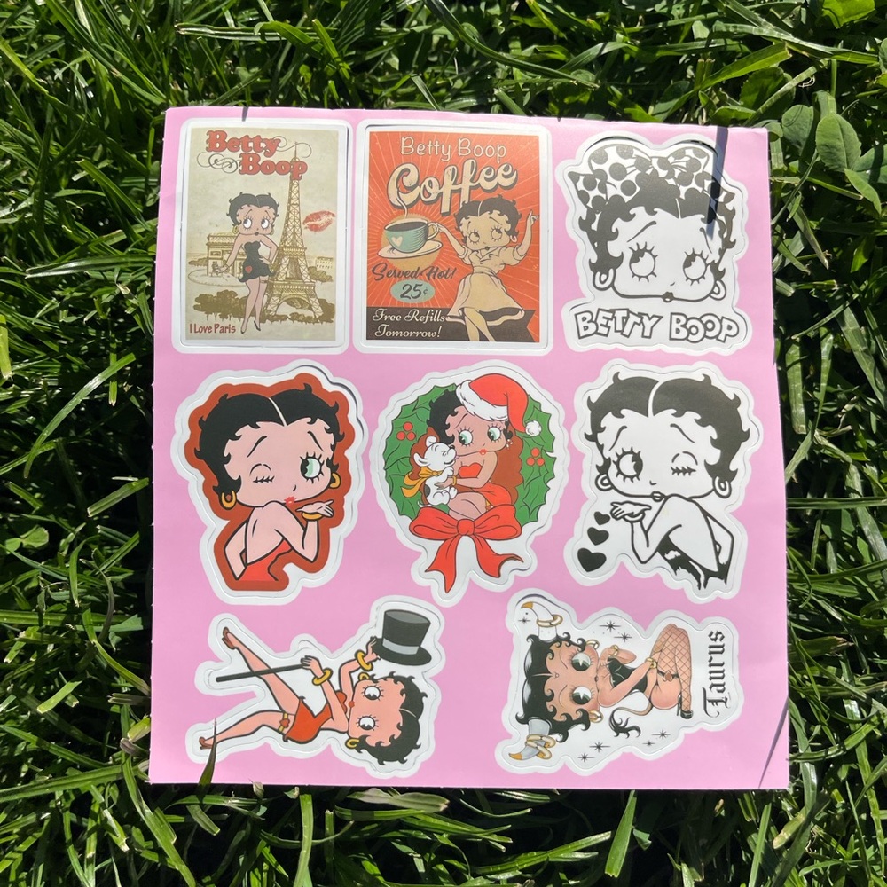 Taurus Bae Betty Boop Stickers ♉️